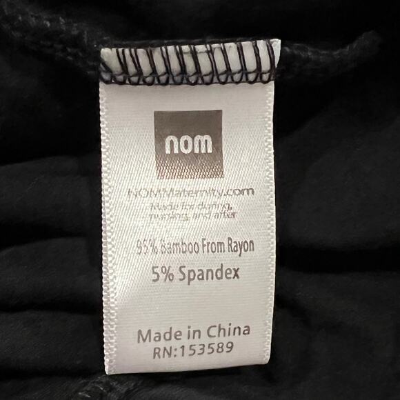 NOM Ines Wrap Wide Leg Maternity Nursing Jumpsuit Size Large - Picture 7 of 7